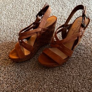 Jessica Simpson wedges